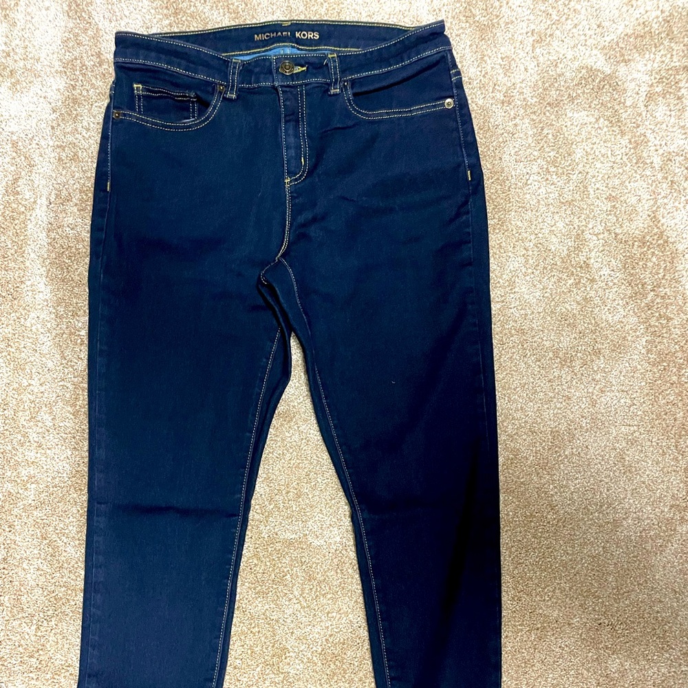 Stretchy jeans by MK. Size 8